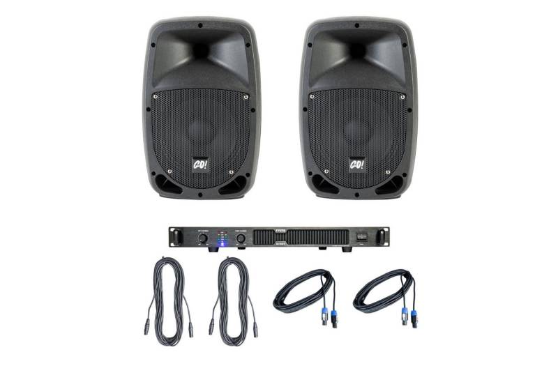 MUSIC STORE Lautsprechersystem (PA Komplettset, Passives PA System, Power 2 Passives PA) von MUSIC STORE