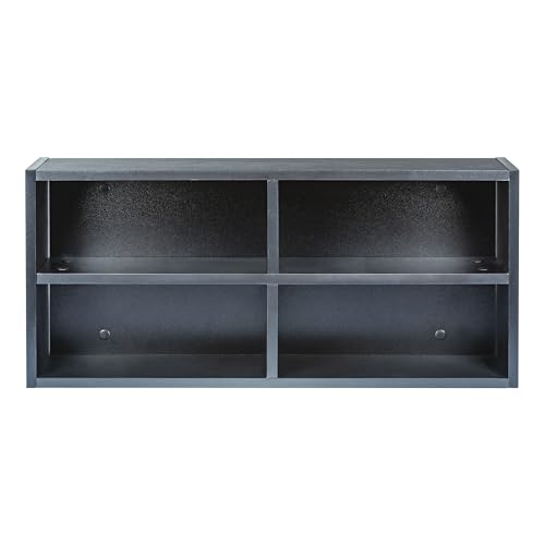 Music Store CD-Shelf 180, Schwarz, Stabile MDF-Holz CD-Box, Aufbewahrung für 180 Slim-CDs, Einfacher Aufbau, Stapelbar, Ideal für DJ Desk Music Store CD-Shelf 180, Schwarz, Stabile MDF-Holz CD-Box, Aufbewahrung für 180 Slim-CDs, Einfacher Aufbau, Stapelbar, Ideal für DJ Desk von MUSIC STORE