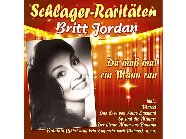 Britt Jordan - Da muss mal ein Mann ran (CD) von MUSICTALES