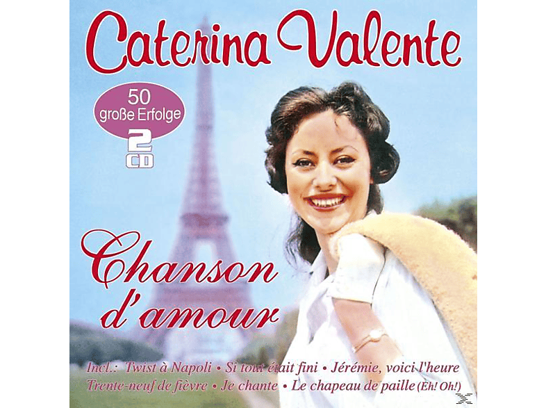 Caterina Valente - Chanson D'Amour-50 Große Erfolge In Französisch (CD) von MUSICTALES