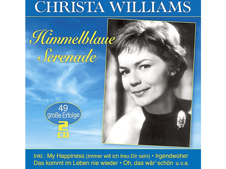 Christa Williams - Himmelblaue Serenade-49 grosse Er (CD) von MUSICTALES