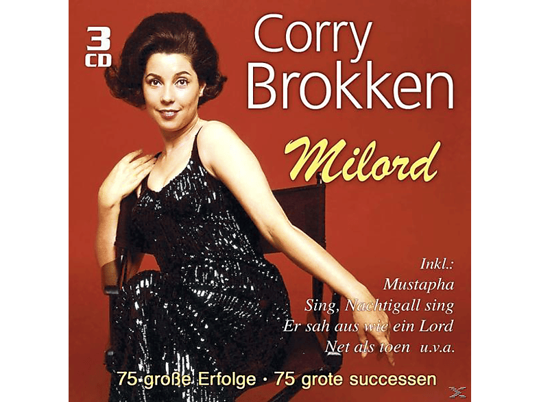 Corry Brokken - Milord-75 Große Erfolge (CD) von MUSICTALES