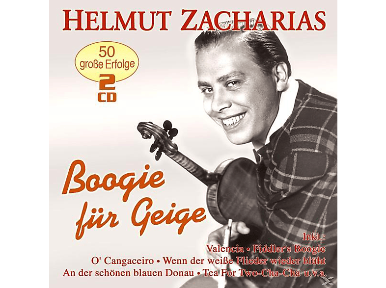 Helmut Zacharias - Boogie Für Geige-50 Große Erfolge (CD) von MUSICTALES