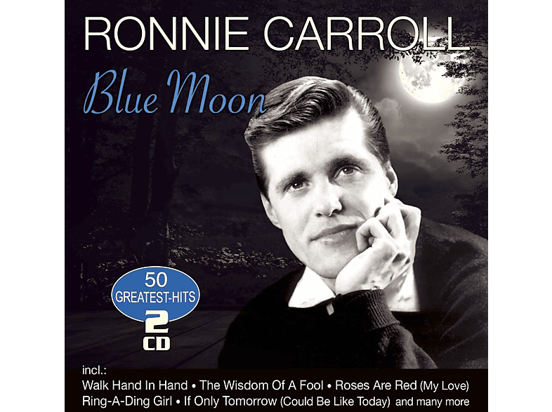 Ronnie Carroll - Blue Moon-50 Greatest Hits (CD) von MUSICTALES
