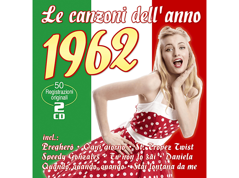 VARIOUS - LE CANZONI DELL'ANNO 1962 (CD) von MUSICTALES