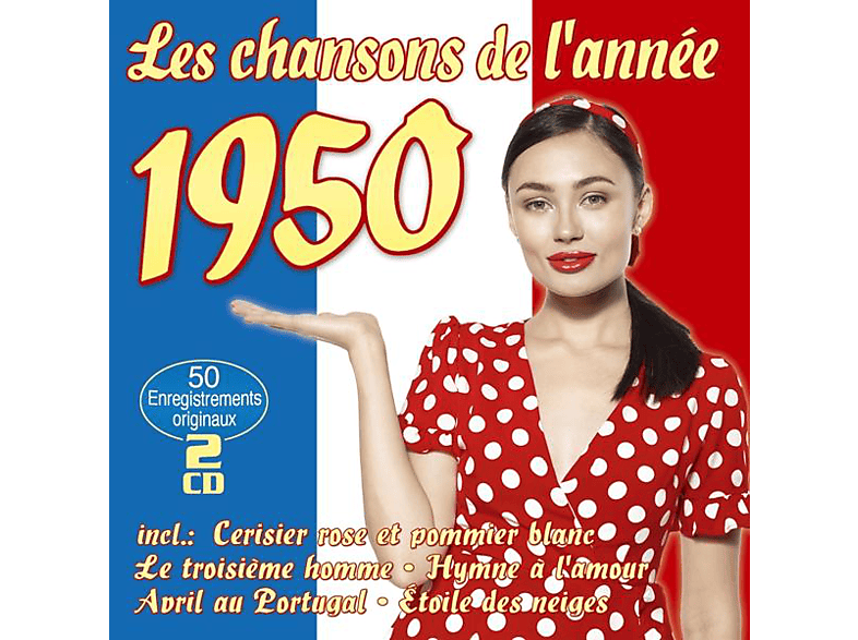 VARIOUS - Les chansons de l'année 1950 (CD) von MUSICTALES