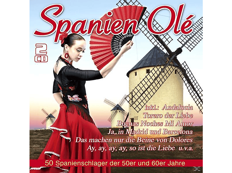 VARIOUS - Spanien Ole-50 Spanienschlager Der 50er Und 60er (CD) von MUSICTALES