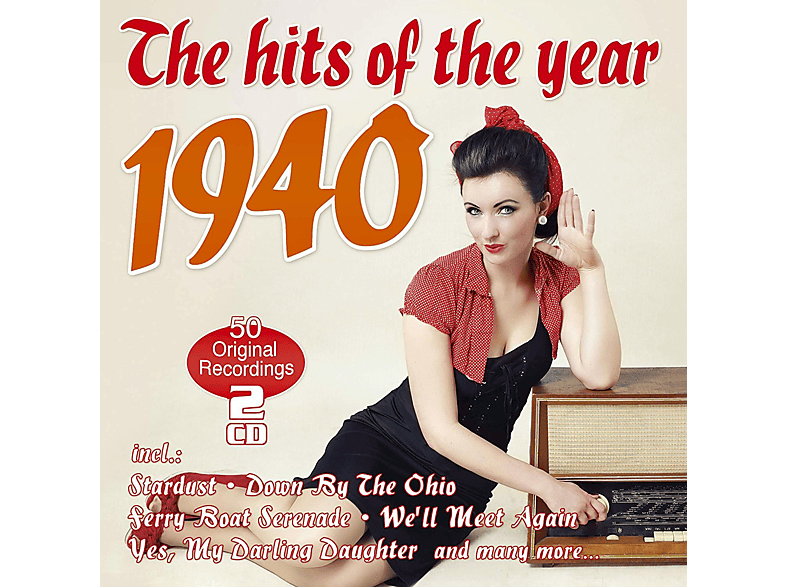 VARIOUS - THE HITS OF YEAR 1940 (CD) von MUSICTALES