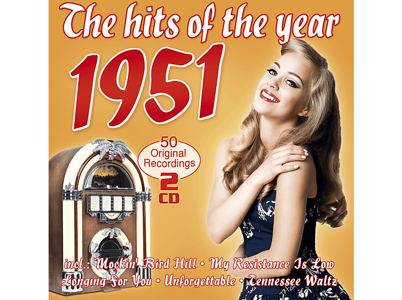 VARIOUS - THE HITS OF YEAR 1951 (CD) von MUSICTALES