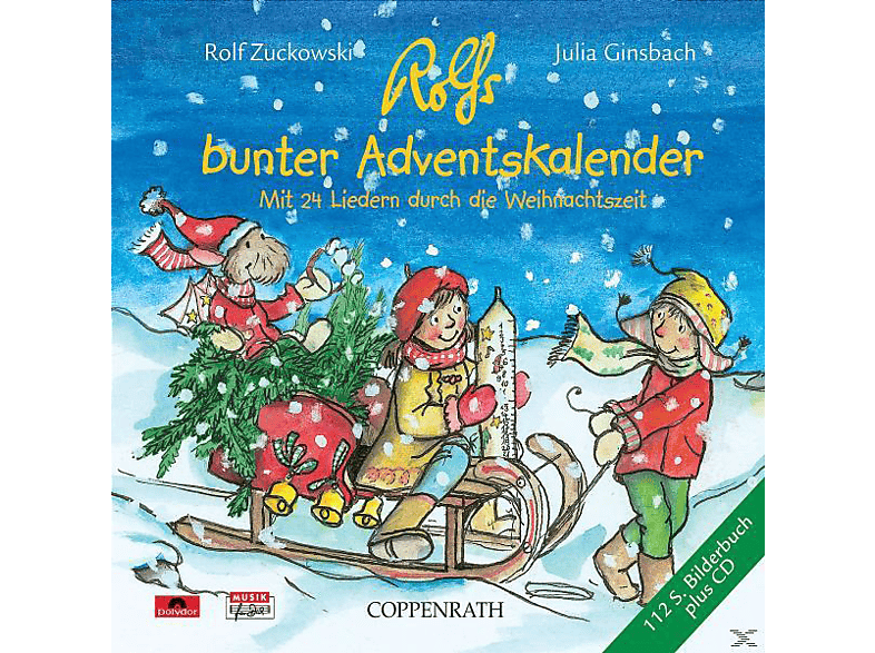 Rolf Zuckowski, Und Seine Freunde Zuckowski - seine Rolfs bunter Adventskalender (CD) von MUSIK FÜR