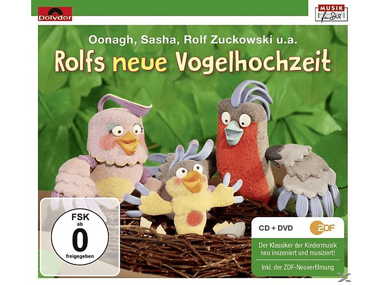 Rolf Zuckowski - Rolfs Neue Vogelhochzeit (CD + DVD Video) von MUSIK FÜR