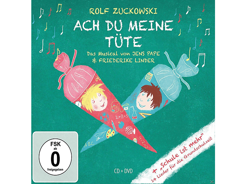 VARIOUS - Ach Du Meine Tüte (Musical+Schulanfangslieder) (CD + DVD Video) von MUSIK FÜR