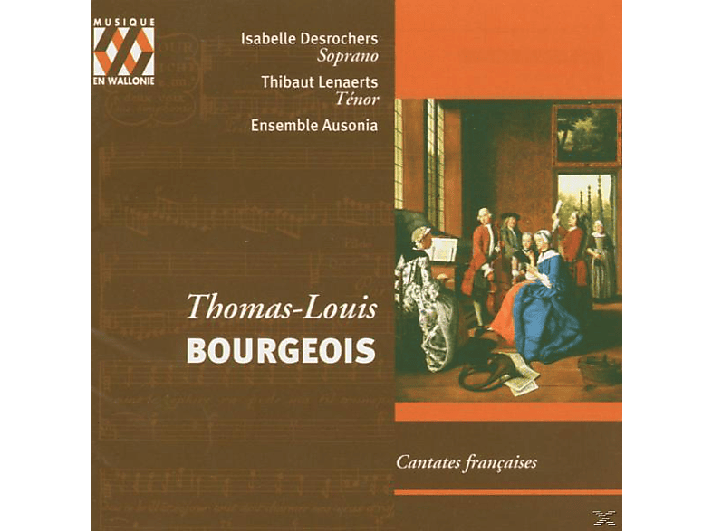 Desrochers/Lenarts/Ensemble Ausonia - Cantates Francaises (CD) von MUSIQUE EN