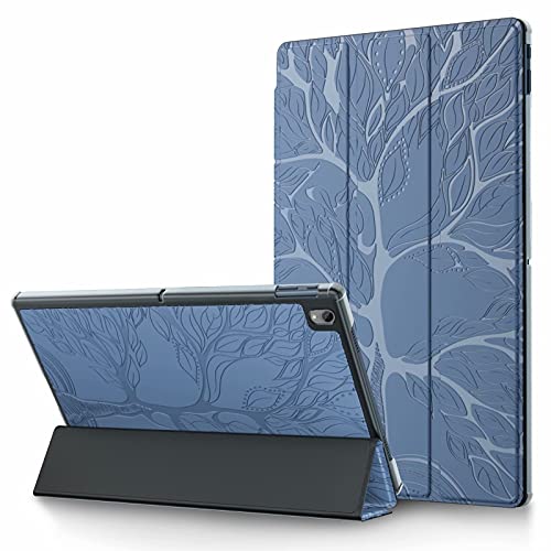 MUTOUREN Hülle Kompatibel mit Lenovo Tab P11 11-Zoll Full HD Tablet 2020 (TB-J606F/TB-J606X), Ultra Slim Case Cover PU Leder Schutzhülle mit Auto Sleep/Wake (Hellblau) von MUTOUREN