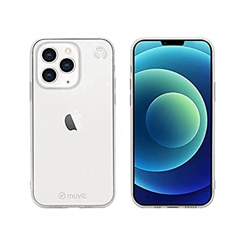 Muvit for Change Recyclek Suple, transparent, iPhone 13 Pro von muvit ACTIVE