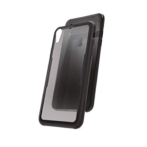 MUVIT GLASSKIN Glass CASE TRANSPARENTE Contour Noir: Apple iPhone XR von MUVIT