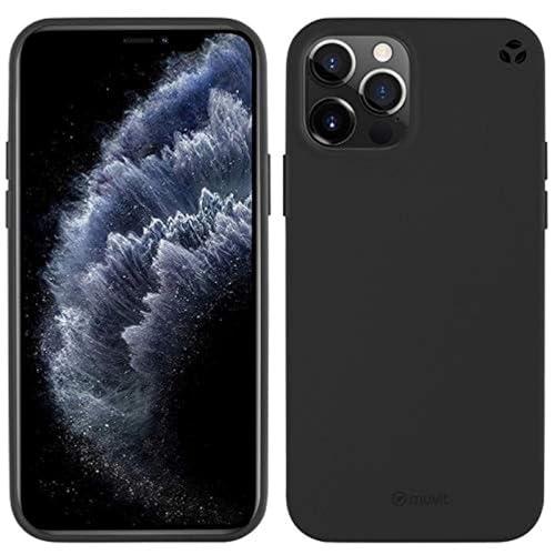 Muvit For Change RECYCLETEK Souple Noire: iPhone 12 PRO MAX von muvit ACTIVE