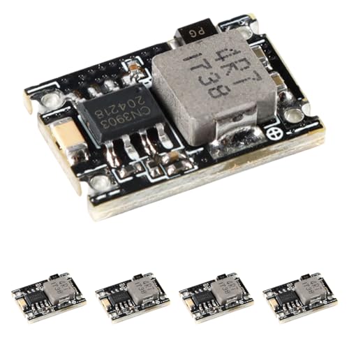 Mini-Abwärtswandlermodul, 5–30 V auf 9 V Step-Down-Spannungsregler, 3 A max., 96 % Effizienz, 17,5 x 12 x 4,3 mm, Netzteilmodul für Heimwerker-Elektronik, 5 Stück Mini-Abwärtswandlermodul, 5–30 V auf 9 V Step-Down-Spannungsregler, 3 A max., 96 % Effizienz, 17,5 x 12 x 4,3 mm, Netzteilmodul für Heimwerker-Elektronik, 5 Stück von MUXWELL