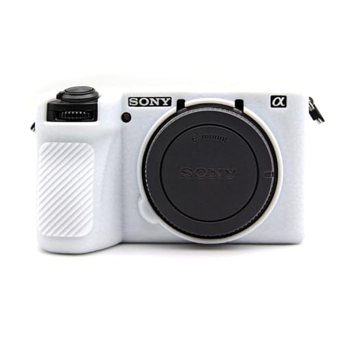 MUZIRI KINOKOO Tasche für Sony A6700, Weiches Silikon Mattierte Oberfläche Verbesserte Griffigkeit Schutzhülle für Sony A6700/ Alpah 6700 Digitalkamera – Kratzfeste Schlanke – Weiß MUZIRI KINOKOO Tasche für Sony A6700, Weiches Silikon Mattierte Oberfläche Verbesserte Griffigkeit Schutzhülle für Sony A6700/ Alpah 6700 Digitalkamera – Kratzfeste Schlanke – Weiß von MUZIRI KINOKOO