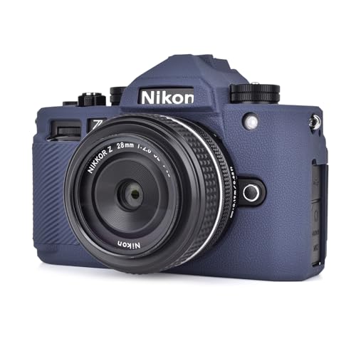 MUZIRI KINOKOO ZF Zf Hülle, Weiche Silikon Schutzhülle für Nikon ZF Zf Digitalkamera Anti-Scratch Slim Fit ZF Zf Silikon Case - Blau von MUZIRI KINOKOO