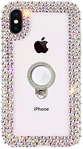 MVKZFE Glitzer-Diamant-Hülle, kompatibel mit Samsung Galaxy S23 Ultra 5G, transparente glitzernde Schutzhülle mit Ringhalter, niedlich, glänzende Kristall-Strasssteine, für Mädchen und Frauen, MVKZFE Glitzer-Diamant-Hülle, kompatibel mit Samsung Galaxy S23 Ultra 5G, transparente glitzernde Schutzhülle mit Ringhalter, niedlich, glänzende Kristall-Strasssteine, für Mädchen und Frauen, von MVKZFE