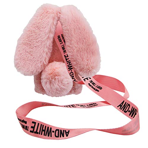 MVKZFE Plüsch Kaninchen Hülle für Samsung Galaxy S23 Ultra 5G mit Band, Handykette Necklace Niedlich Pelzig Hase Ohren Mädchen Winter Weich Warm Flauschige Silikonhülle mit Kordel zum Umhängen,Rosa MVKZFE Plüsch Kaninchen Hülle für Samsung Galaxy S23 Ultra 5G mit Band, Handykette Necklace Niedlich Pelzig Hase Ohren Mädchen Winter Weich Warm Flauschige Silikonhülle mit Kordel zum Umhängen,Rosa von MVKZFE