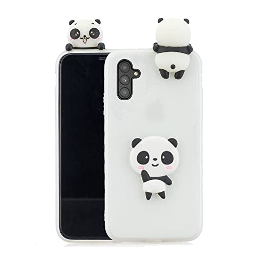 MVKZFE Silikon Zurück Hülle Kompatibel mit Samsung Galaxy A14 5G,Karikatur 3D Doll Süß Tiere Slim Weich Gummi Handyhülle,Kinder Mädchen Teen Jungs Schön Kawaii Rückseite Schutzhülle-Weißer Panda MVKZFE Silikon Zurück Hülle Kompatibel mit Samsung Galaxy A14 5G,Karikatur 3D Doll Süß Tiere Slim Weich Gummi Handyhülle,Kinder Mädchen Teen Jungs Schön Kawaii Rückseite Schutzhülle-Weißer Panda von MVKZFE