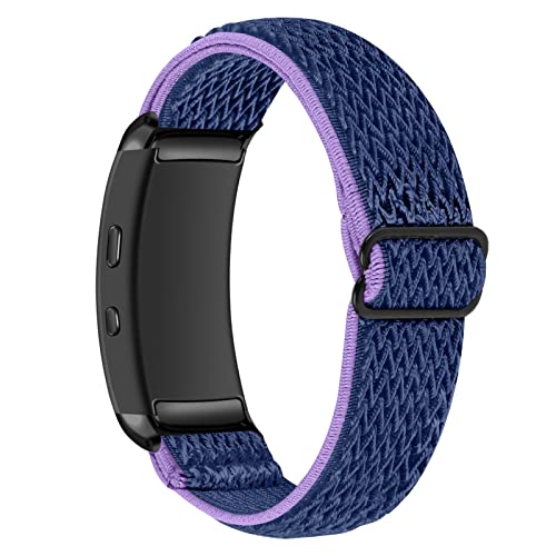 Armband für Samsung Gear Fit 2 Pro, Bryce Slim Woven Uhrenarmbänder Sport Verstellbares Elastisches Armband Handgelenkschlaufe Zubehör für Samsung Gear Fit 2/Fit 2 Pro R360/R365 (G10) von MVRYCE