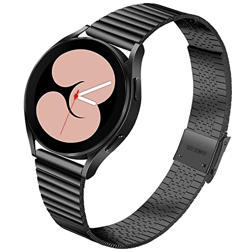 Galaxy Watch 4 Armband, MVRYCE Verstellbares Edelstahl-Armband 5,9"-8,6" Ersatz-Uhrenschlaufe Metallarmband Kompatibel mit Galaxy Watch 4/Watch 4 Classic/Watch 4 Classic LTE (Y02) von MVRYCE