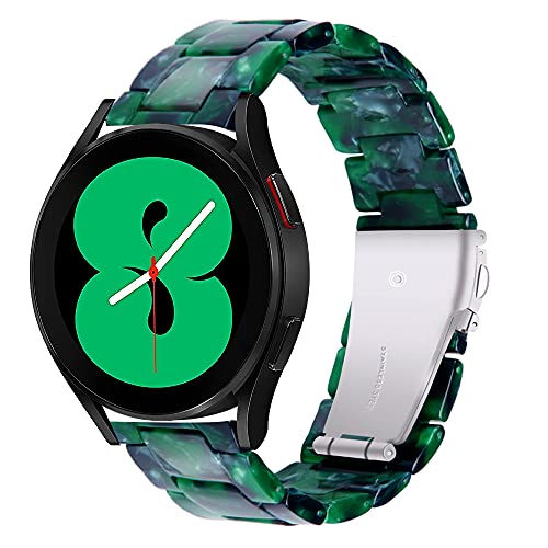 Galaxy Watch 4 Sportarmband, MVRYCE 5,5"-7,87" Resin Ersatzarmband Kompatibel mit Galaxy Watch 4 40mm 44mm/Watch 4 Classic 42mm 46mm/Watch 3 41mm, Galaxy Watch 42mm/Gear S2/Gear Sport (Y08) von MVRYCE