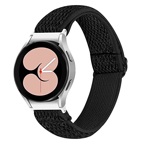 Kompatibel mit Samsung Galaxy Watch 4 Classic Bands 42mm 46mm, MVRYCE Verstellbares Schlankes Gewebtes Uhrenarmband Sportarmband für Samsung Galaxy Watch 4 40mm 44mm (Y02) von MVRYCE