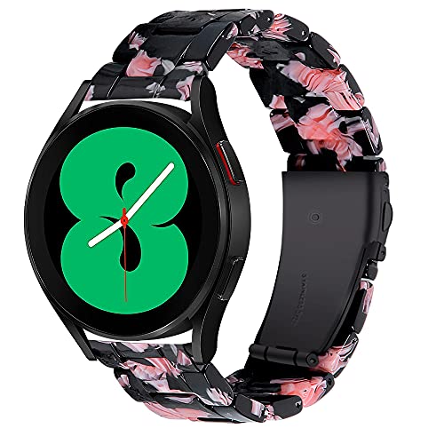 Watch 4 Watch Strap, MVRYCE 5,5"-7,87" Resin Ersatzarmband Kompatibel mit Galaxy Watch 4 40mm 44mm/Watch 4 Classic 42mm 46mm/Watch 3 41mm,Galaxy Watch 42mm/Active 40mm/Gear S2 (Y09) von MVRYCE