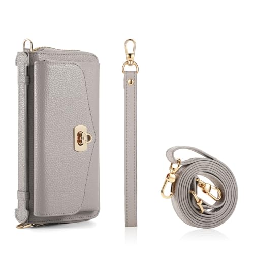 MVVKKY Brieftaschen-Crossbody-Lanyard-Hülle für iPhone 15 Pro Max 14 Plus 13 12 Mini 11, Abnehmbarer Reißverschluss, Handtaschen-Kartenhalter-Abdeckung, 1, für IP 15 Pro Max MVVKKY Brieftaschen-Crossbody-Lanyard-Hülle für iPhone 15 Pro Max 14 Plus 13 12 Mini 11, Abnehmbarer Reißverschluss, Handtaschen-Kartenhalter-Abdeckung, 1, für IP 15 Pro Max von MVVKKY