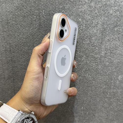 MVVKKY Für iPhone 11 ProMax Hüllen Etikett Matte magnetische kabellose Ladearmbandabdeckung (Für iPhone 11 ProMax/Weiß Danke) von MVVKKY