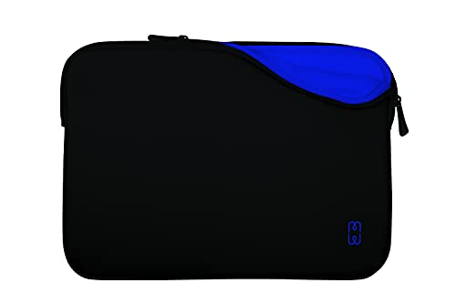 MW Laptop Hülle Kompatibel mit Macbook Pro 13 - Laptop Hülle 13 Zoll mit weichem gepolstertem Memory Foam - Laptop Schutzhülle mit Reißverschluss und kratzfester Innenseite - Basic (Elektrisches Blau) von MW
