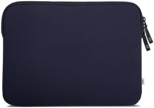 MW Umweltfreundlicher Schutz für Apple MacBook Pro und Air 13 – Schutzhülle für Computer mit 13 Zoll (33 cm) mit Memory-Schaum – Schutzhülle MacBook Pro 13 – ²Life (blau/weiß) von MW