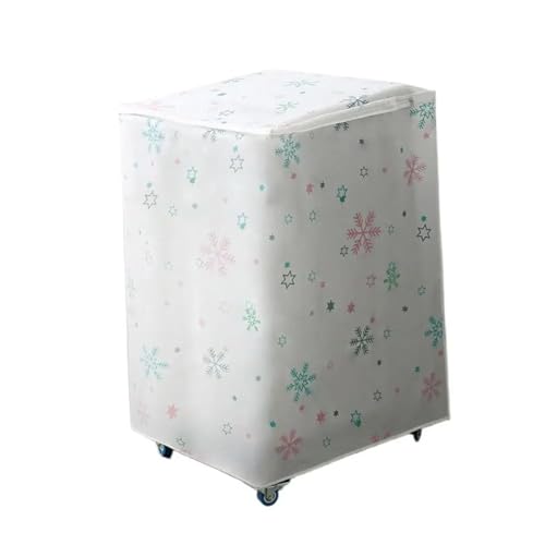 Waschmaschinenabdeckung 2 stücke Automatische Waschmaschine Abdeckung Wasserdicht Sun-proof Frontlader Top Load Waschmaschine Schutz Haushalts Artikel FüR Den Hausgebrauch(Top cover style B) von MWAHJU