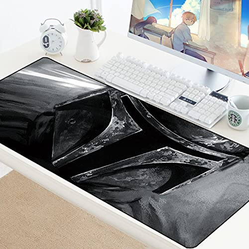 MWBLN Mauspad,90x40CM großes Gaming-Tastatur-Mauspad, Computer Gamer Tablet Schreibtisch-Mauspad, mit Kantenverriegelung XL Office Play Mäusematten 800x300mm StarWars-078 von MWBLN