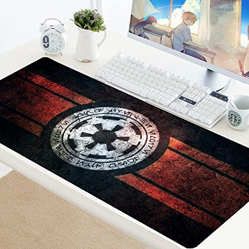 MWBLN Mauspad,90x40CM großes Gaming-Tastatur-Mauspad, Computer Gamer Tablet Schreibtisch-Mauspad, mit Kantenverriegelung XL Office Play Mäusematten 900x400mm StarWars-094 von MWBLN