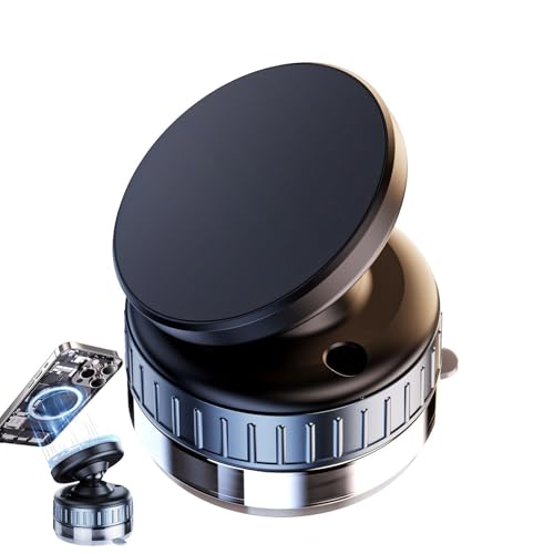 MWZBTG Magnetische Saughelfer -Halterung, Vakuumsaugung Telefonhalter - Vakuum -Telefonhalter für Auto - 360 Rotatable Starker Magnet -Mobiltelefonständer, Automobilwerkzeuge für alle Fahrzeugmodelle MWZBTG Magnetische Saughelfer -Halterung, Vakuumsaugung Telefonhalter - Vakuum -Telefonhalter für Auto - 360 Rotatable Starker Magnet -Mobiltelefonständer, Automobilwerkzeuge für alle Fahrzeugmodelle von MWZBTG