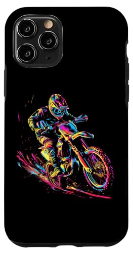 Hülle für iPhone 11 Pro Motocross Dirt Bike MX Racing Enduro Motorrad Biker von MX Co. - Motocross & Dirt Bike Apparel