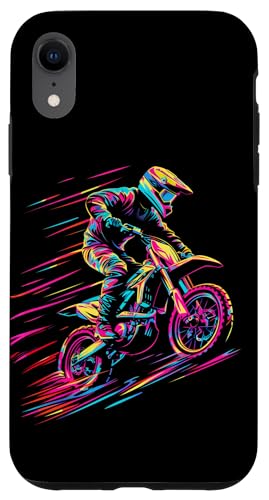 Hülle für iPhone XR Motocross Dirt Bike MX Racing Enduro Motorrad Biker von MX Co. - Motocross & Dirt Bike Apparel