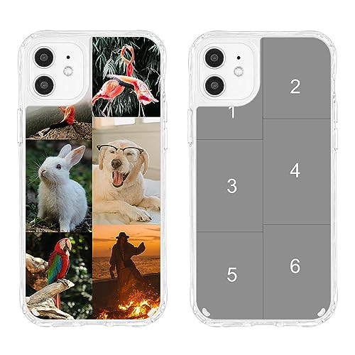 MXCUSTOM Personalisierte Handyhülle für Apple iPhone 11, Benutzerdefiniert Hülle mit Eigenem Foto Bild Text Individuelle Schutzhülle [Weicher Stoßfänger + Harter Rückseite](HIC-TMP042) von MXCUSTOM