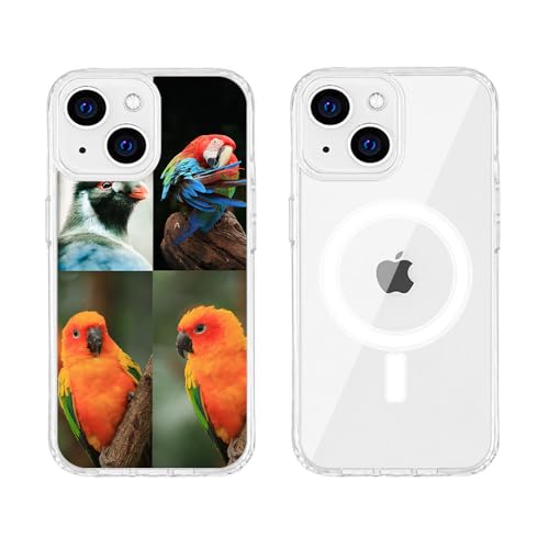 MXCUSTOM Personalisierte Handyhülle für Apple iPhone 14, Benutzerdefiniert Hülle mit Eigenem Foto Bild Text Schutzhülle [Weicher Polsterstoßfänger + Harter Rückseite] (HMC-TMP049) von MXCUSTOM
