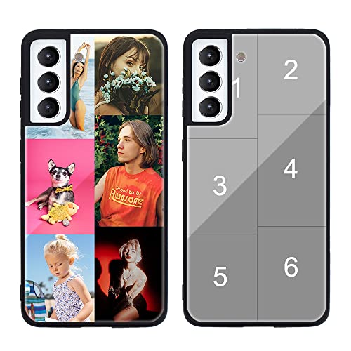 MXCUSTOM Personalisierte Handyhülle für Samsung Galaxy S21 FE 5G, Benutzerdefiniert Kratzfest Gehärtetes Glas Weicher Stoßfänger Hülle mit Eigenem Foto Bild Text Individuelle Schutzhülle, S21FE /5G MXCUSTOM Personalisierte Handyhülle für Samsung Galaxy S21 FE 5G, Benutzerdefiniert Kratzfest Gehärtetes Glas Weicher Stoßfänger Hülle mit Eigenem Foto Bild Text Individuelle Schutzhülle, S21FE /5G von MXCUSTOM
