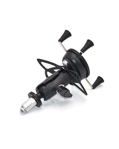 Motorrad Navigationshalterung Für Yamaha YZF R1 2002 2003 2004-2017 R6 2006-2017 R1M USB Ladegerät Telefon Halter Gabel Vorbau Halterung Motorrad GPS Navigation Halterung(Without UsB Charger) von MXDDWLKJ