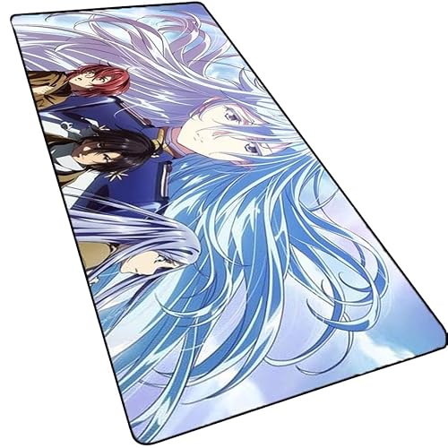 86 Eighty six erweitertes Mauspad, japanisches Anime-Gaming-Mauspad mit genähten Kanten, 86-Eighty six rutschfeste Gummiunterseite, Schreibtischunterlage für Gamer, Büro und Zuhause, 80x30 cm, Multi7 86 Eighty six erweitertes Mauspad, japanisches Anime-Gaming-Mauspad mit genähten Kanten, 86-Eighty six rutschfeste Gummiunterseite, Schreibtischunterlage für Gamer, Büro und Zuhause, 80x30 cm, Multi7 von MXDZA