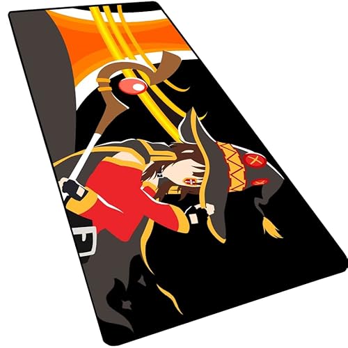 Anime KonoSuba Megumin großes erweitertes Gaming-Mauspad, breit und lang, 90 x 40 cm Anime KonoSuba Megumin großes erweitertes Gaming-Mauspad, breit und lang, 90 x 40 cm von MXDZA