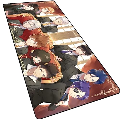 Katekyo Hitman Reborn erweitertes Gaming-Mauspad (89,9 x 39,9 cm), Anime-Mauspad, einfaches Tippen, Schmerzlinderung, Desktop-Zubehör, Mauspad für Arbeit, Spiel, Bürospieler von MXDZA