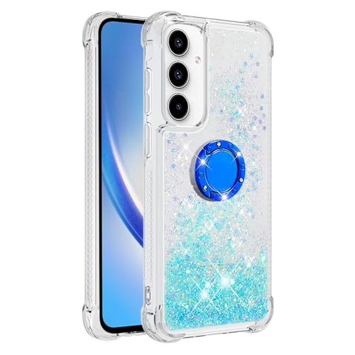 Galaxy A55 Glitzer Hülle mit Ständer Mädchen, Transparent Silikon Schutzhülle Kratzfest Bling Flüssig Bewegende Treibsand Handytasche Stoßfest Schutzcase Ultradünne kompatibel mit Samsung Galaxy A55 Galaxy A55 Glitzer Hülle mit Ständer Mädchen, Transparent Silikon Schutzhülle Kratzfest Bling Flüssig Bewegende Treibsand Handytasche Stoßfest Schutzcase Ultradünne kompatibel mit Samsung Galaxy A55 von MXFDOKD
